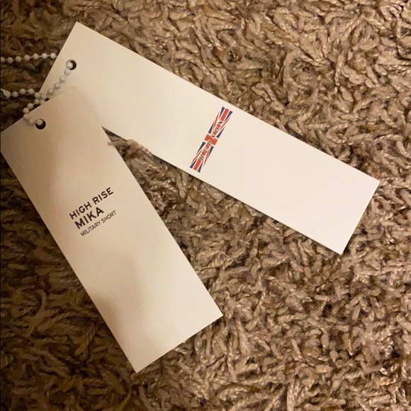 NWT HUDSON Military Shorts Army Green - Picture 6 of 6